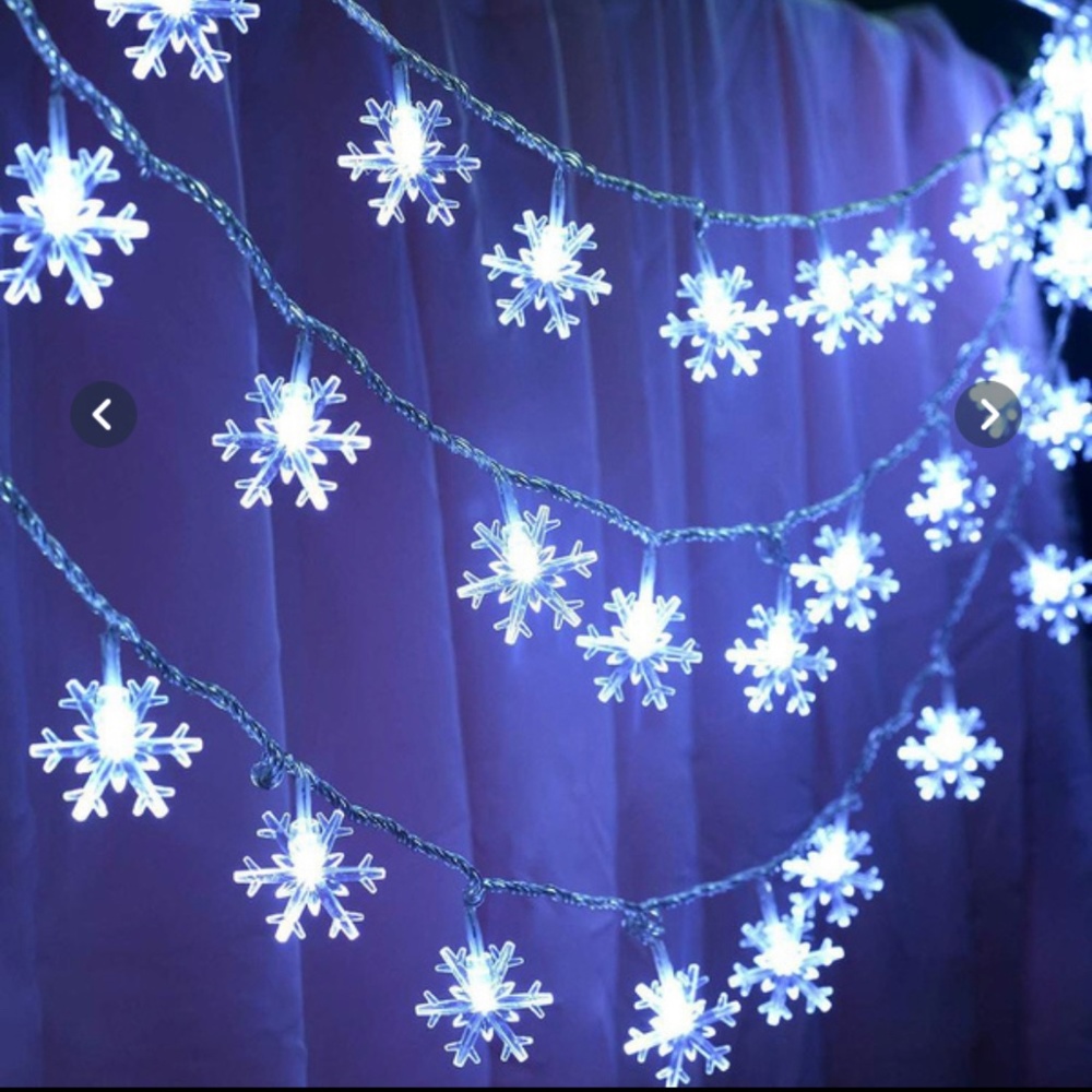 Christmas Lights Snowflake strings lights Star Lights